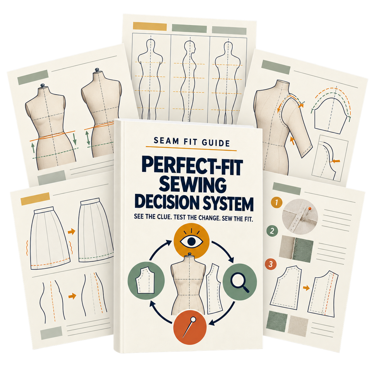 Perfect-Fit Sewing Decision System by Seam Fit Guide